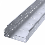 Лоток перфорированный Профи INOX (AISI 316) 200х80х6000 (1,0 мм) (12 м/уп) Промрукав