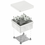 Коробка огнестойкая разветвительная для о/п двухкомпонентная 60-0300-FR6.0-4-6-Р Е15-Е60 RAL9003 100х100х50 (14 шт/уп) Промрукав