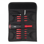 Набор диэлектрических динамометрических отверток до 1000В НИО-3309 Слим КВТ (1/10/40) Набор диэлектрических динамометрических отверток до 1000В НИО-3309 Слим КВТ (1/10/40)