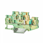 Клемма заземляющая 2уровней 83.7мм на DIN-рейку 4мм² ширина ячейки6.2 без торцевой изолирующей пластины DKC (ДКС) Клемма заземляющая 2уровней 83.7мм на DIN-рейку 4мм² ширина ячейки6.2 без торцевой изолирующей пластины DKC (ДКС)