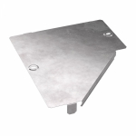 Крышка переходника левого Стандарт 300х150 Промрукав Крышка переходника левого Стандарт 300х150 Промрукав