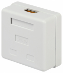 Компьютерная розетка ЭРА RJ-45 категория 5е неэкранированная 2-порта 30 штук Компьютерная розетка ЭРА RJ-45 категория 5е неэкранированная 2-порта 30 штук