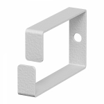 Кабельное кольцо металлическое 40 х 60 мм, серое