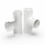 Тройник разборный белый d25 мм (1шт/200шт уп/кор) Промрукав