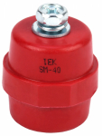 Изолятор SM40 (М8) силовой с болтом IEK (1/10/300) Изолятор SM40 (М8) силовой с болтом IEK (1/10/300)