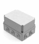 Коробка распаячная для наружного монтажа, 10 гермовводов, 190х140х120мм, IP44 CHINT (1) Коробка распаячная для наружного монтажа, 10 гермовводов, 190х140х120мм, IP44 CHINT (1)