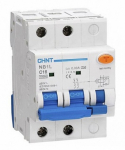 Диф. автомат NB1L 2P C16 30мА тип A 10кА (54mm)  CHINT (1)