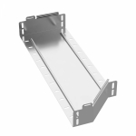 Переходник - редуктор д/лист. каб. лотка без разъема/соедин-ля сужение слева с высотой лотка80мм нерж. сталь ПРОМРУКАВ Без серии Переходник - редуктор д/лист. каб. лотка без разъема/соедин-ля сужение слева с высотой лотка80мм нерж. сталь ПРОМРУКАВ Без серии