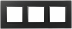 Рамка для розеток и выключателей ЭРА Elegance 14-5013-05 Classic, на 3 поста, антрацит Рамка для розеток и выключателей ЭРА Elegance 14-5013-05 Classic, на 3 поста, антрацит