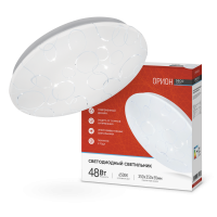 Светильник сд серии DECO КАРУСЕЛЬ 48Вт 230В 6500К 4320Лм 380х55мм IN HOME СНЯТ