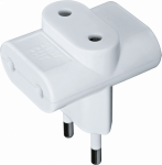 Разветвитель 3гн без З/К шторки бел Navigator  (1/50)