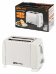 Тостер "Утро", 700 Вт, 2 тоста, нерж. сталь, белый, TDM Тостер "Утро", 700 Вт, 2 тоста, нерж. сталь, белый, TDM