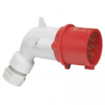 Вилка моб.угл. 16А 3К+Н+З 380В IP44 Вилка моб.угл. 16А 3К+Н+З 380В IP44