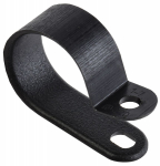 Серьга для кабеля нейлоновая СНК 20мм черная (50шт/упак) IEK (1/80)