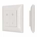 Панель SMART-P47-DIM-P-SUF (3V, 2 зоны, Knob, 2.4G) (ARL, Пластик) Панель SMART-P47-DIM-P-SUF (3V, 2 зоны, Knob, 2.4G) (ARL, Пластик)