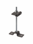 Держатель для гор. и верт. поверхностей, выс. со шпилькой 170 мм, для прута Ø6-10 мм, термодиф.TDM Держатель для гор. и верт. поверхностей, выс. со шпилькой 170 мм, для прута Ø6-10 мм, термодиф.TDM