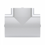 Тройник 90х50 мм, цвет серый металлик ДКС