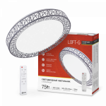 Светильник светодиод 75Вт 3000-6500K 6000Лм 500х100мм с пультом ДУ COMFORT Loft-G IN HOME (1/5)