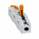 Клемма на 1 пров. СМК 222-421 проходная 1 полюс 0,08-4мм2 EKF PROxima (1/25/1500)