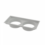 Адаптер воздуховода для потолочного кондиционера 1000-2000 Вт, RAL7035 Адаптер воздуховода для потолочного кондиционера 1000-2000 Вт, RAL7035