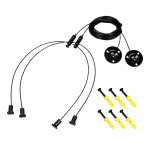 Подвес LINE-6070 2x4m Set BLACK (Pad 9x2mm) (Arlight, Металл) Подвес LINE-6070 2x4m Set BLACK (Pad 9x2mm) (Arlight, Металл)