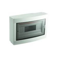 Бокс ЩРН-П-12мод настен пласт бел (дв.прозр) IP40 VIKO (1/10)