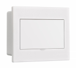 Корпус пласт. встраиваемый бел. дв. 1 ряд 9 мод. IP41 ЩРВ-П