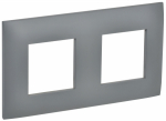 Рамка 2гн серый SK-F02Gr SKANDY IEK (1/10/100)