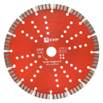 Диск алмазный 230х22,23мм Turbo Segment EKF Expert