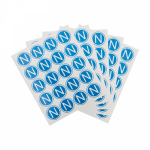 Наклейка знак электробезопасности «N» d - 20 мм REXANT 100шт.