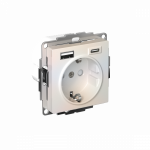 Розетка 1гн c З/К+2хUSB typeА+ typeС с/у жемчуг механизм 16А AtlasDesign Systeme Electric(1) Розетка 1гн c З/К+2хUSB typeА+ typeС с/у жемчуг механизм 16А AtlasDesign Systeme Electric(1)