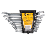 Набор гаечных рожковых ключей НКР-8 (8-27) PROFESSIONAL KBT (1/5/20) Набор гаечных рожковых ключей НКР-8 (8-27) PROFESSIONAL KBT (1/5/20)