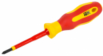 Отвертка Pozidriv PZ1х80мм диэлектрическая 1000В Т2 ARMA2L 5 IEK (1/12/216)