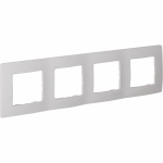 Рамка 4гн белый Etika Legrand (1/10) Рамка 4гн белый Etika Legrand (1/10)