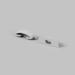 Led Strip Комплект заглушек (для профиля 18×06) 2 шт., ALM-1806-EC
