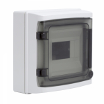 Корпус распред. шкафа 1двер. пластик серый 215мм 210мм 103мм с монтажной платой IP65 DKC Корпус распред. шкафа 1двер. пластик серый 215мм 210мм 103мм с монтажной платой IP65 DKC