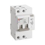 Дифференциальный автомат АД-2 6А/10мА (х-ка C, АС, электронный) 6кА EKF PROxima Дифференциальный автомат АД-2 6А/10мА (х-ка C, АС, электронный) 6кА EKF PROxima