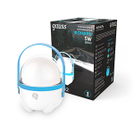 Фонарь кемпинговый 5Вт 380Лм Li-ion 3600mAh диммируемый голубой LED Gauss 1/20/40 Фонарь кемпинговый 5Вт 380Лм Li-ion 3600mAh диммируемый голубой LED Gauss 1/20/40