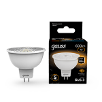 Лампа светодиод 7Вт GU5.3 3000К 600Лм MR16 Gauss Black (1/10/100)