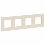 Рамка 4гн крем/крем Unica STUDIO NEW Schneider Electric