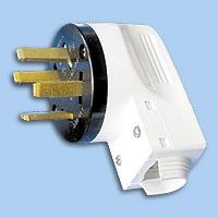 Вилка к электроплите белая 32А 380В 3Р+N (для РА32-005, РС32-004) Беларусь (1/28)