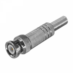 Разъем штекер BNC под пайку с пружиной металл (универсальный) PROCONNECT (50/50/1000)