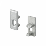 Заглушка ALU-NANO с отверстием левая Заглушка ALU-NANO с отверстием левая