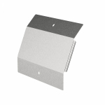 Крышка угла вертикального внешнего 45 градусов Профи 400х50 (1,0 мм) Промрукав