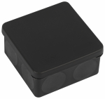 Коробка разветвит 100х100х50 о/у черная с 8 каб вводами под монтаж пистолет безгалоген (HF) двухкомпонент IP67 KOR-100-100-50-9g-2MP-B ЭРА (1/48) Коробка разветвит 100х100х50 о/у черная с 8 каб вводами под монтаж пистолет безгалоген (HF) двухкомпонент IP67 KOR-100-100-50-9g-2MP-B ЭРА (1/48)