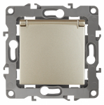 Розетка 1гн с З/К с крыш. шторки с/у шампань механизм 16А 12-2103-04 Эра12 ЭРА (1/10) Розетка 1гн с З/К с крыш. шторки с/у шампань механизм 16А 12-2103-04 Эра12 ЭРА (1/10)