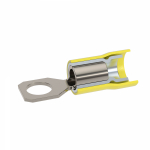 Наконечник под опрессовку кольцевой M8 6мм² медь луженый изолированный DKC (ДКС)