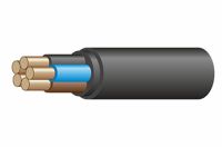Кабель силовой ВВГнг(А)-LS 5х2,5 ГОСТ Цветлит (100)-0,66 кВ