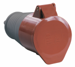 Розетка переносная силовая ССИ-214 3Р+РЕ 16А 380В красный IP44 IEK (1/10/100) Розетка переносная силовая ССИ-214 3Р+РЕ 16А 380В красный IP44 IEK (1/10/100)