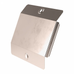 Крышка угла вертикального внешнего 45 градусов Стандарт INOX (AISI 409) 200 Промрукав Крышка угла вертикального внешнего 45 градусов Стандарт INOX (AISI 409) 200 Промрукав